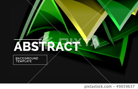 Shiny style geometric background 49859637