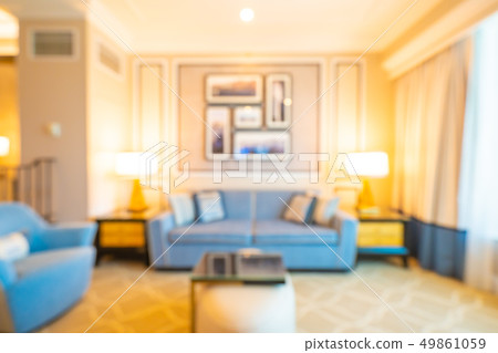 Abstract blur and defocused decoration living room area Abstract blur and defocused decoration living room area 49861059