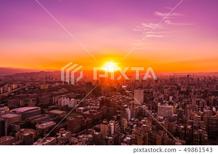 Beautiful architecture building taipei city Beautiful architecture building taipei city 49861543