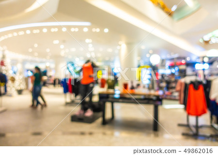 Abstract blur and defocus beautiful luxury shopping mall interior Abstract blur and defocus beautiful luxury shopping mall interior 49862016