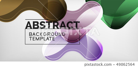 Shiny glossy arrows background, clean modern geometric design, futuristic composition 49862564
