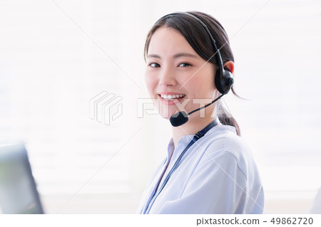 呼叫中心女士 49862720