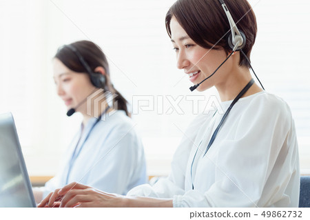 呼叫中心女士 49862732