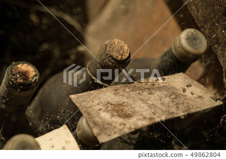 a wine cellar with bottles a wine cellar with bottles 49862804