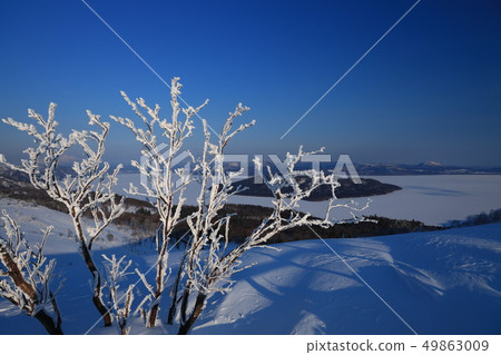 Mihoro Pass(北海道)的雪景 Mihoro Pass(北海道)的雪景 49863009