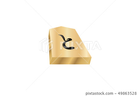 Shogi piece solid back infantry 49863528