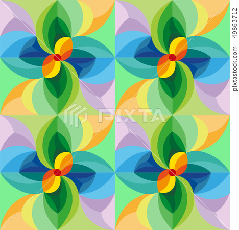 Geometry minimalistic artwork poster with simple shape and figure. 49863712