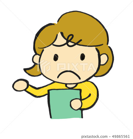 Illustration Female 2 head cute 49865561