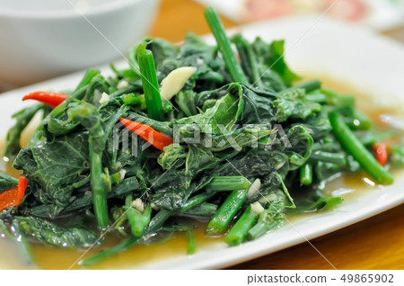 stir-fied vegetable or stir-fied chayote stir-fied vegetable or stir-fied chayote 49865902