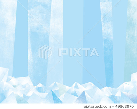 Ice background illustration 49868070