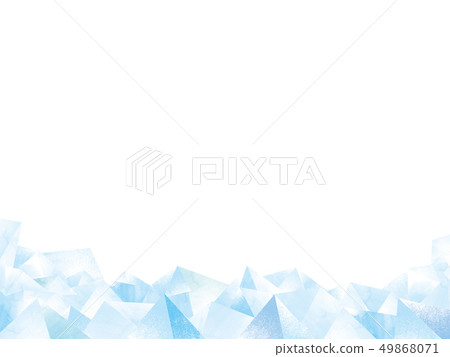 Ice background illustration - Stock Illustration [49868071] - PIXTA