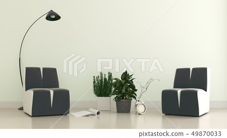 Living Room interior with armchair 49870033