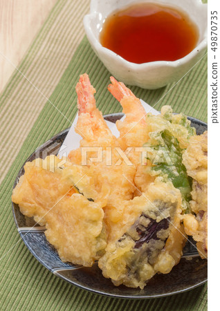 Platter of tempura Platter of tempura 49870735