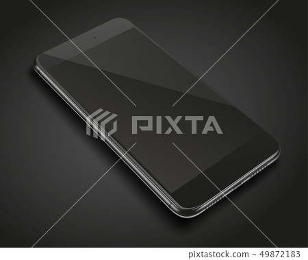 Realistic smart phone. Realistic smart phone. 49872183
