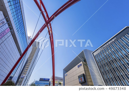 Landscape at the north exit of Tachikawa station 49873348