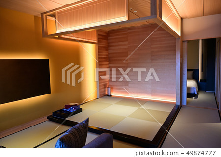 Japanese room in luxury resort Japanese room in luxury resort 49874777