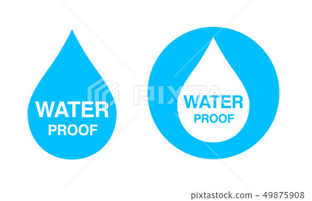 紫外線護理防水圖標集 49875908