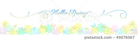 Abstract spring summer background in light pastel 49876067