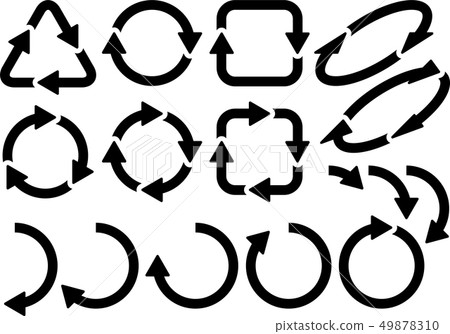 Recycling arrow 1a 49878310