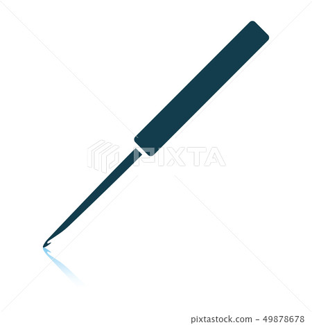 Crochet hook icon 49878678