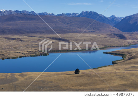 Perspectives from Mount John Observatory New Zealand Landscape 49879373