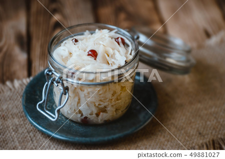 sauerkraut fermented food Cabbage Salad sauerkraut fermented food Cabbage Salad 49881027