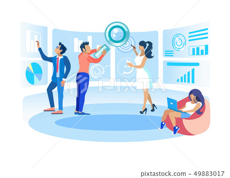 Vector Illustration Realization Certain Goals. 49883017