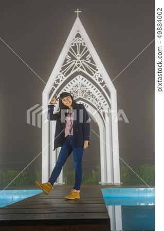 Maiden church. One piece Japanese women immediate marriage. A very romantic west wedding. Maiden church. One piece Japanese women immediate marriage. A very romantic west wedding. 49884002