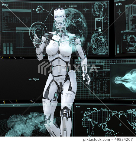 female humanoid robot