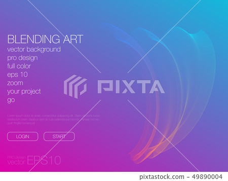 Abstract blend background. Template for web site 49890004