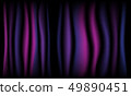 Theater curtain dark violet background with light 49890451