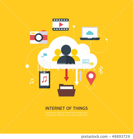 IOT Business Illustration 49893729