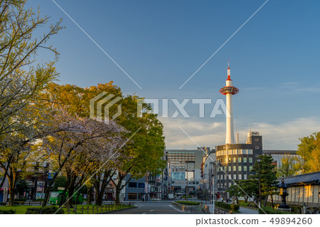 Morning sun Higashi Honganji Morning sun Higashi Honganji 49894260