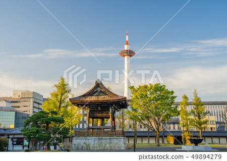 Morning sun Higashi Honganji Morning sun Higashi Honganji 49894279