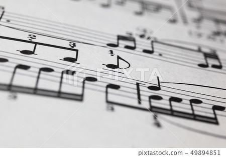 Musical score Musical score 49894851