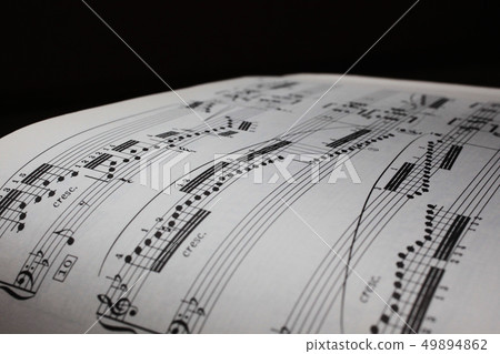 Musical score Musical score 49894862
