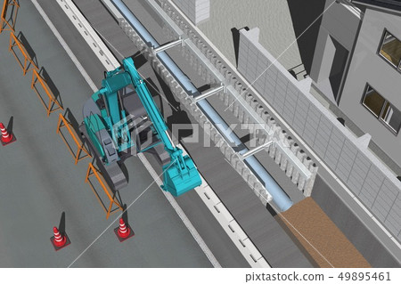 Sewage construction 49895461