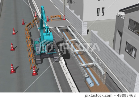 水和污水建設 水和污水建設 49895468