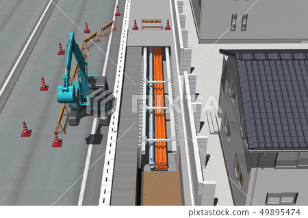 沒有桿工作建設 49895474