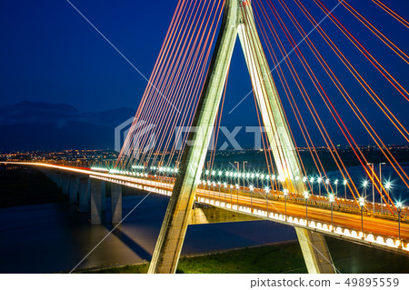 台灣高雄高屏溪斜張橋Kaohsiung Bridge, Asia, Taiwan 49895559