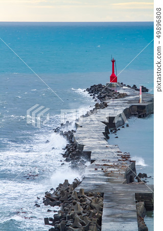臺灣高雄港旗津燈塔景色 Kaohsiung Harbor View, Asia, Taiwan 49896808