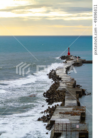 臺灣高雄港旗津燈塔景色 Kaohsiung Harbor View, Asia, Taiwan 49896811