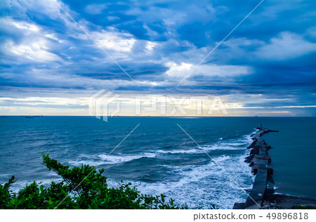 臺灣高雄港旗津燈塔景色 Kaohsiung Harbor View, Asia, Taiwan 49896818