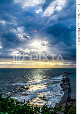 View of Qijin Lighthouse, Kaohsiung, Taiwan Kaohsiung Harbor View, Asia, Taiwan 49896824