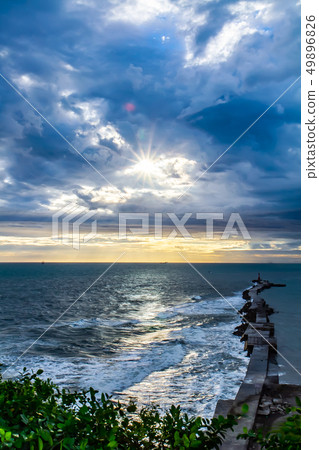 臺灣高雄港旗津燈塔景色 Kaohsiung Harbor View, Asia, Taiwan 49896826