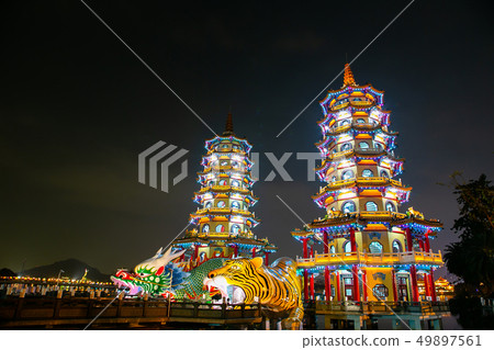 台灣高雄左營蓮池潭Asia Taiwan Kaohsiung Lake 49897561