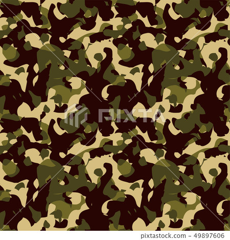  Camouflage pattern - seamless 49897606