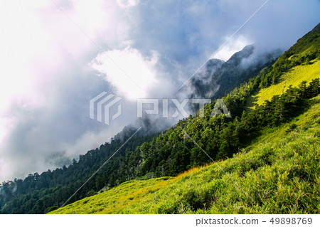臺灣合歡山山脈 Asia Taiwan Hehuanshan Mountains 臺灣合歡山山脈 Asia Taiwan Hehuanshan Mountains 49898769