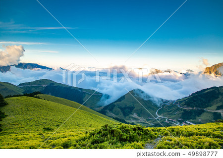 Taiwan Hehuanshan Mountains Asia Taiwan Hehuanshan Mountains 49898777