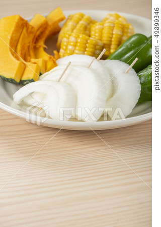 Barbecue vegetables 49899346